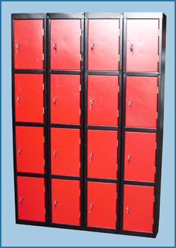Lockers Group Red